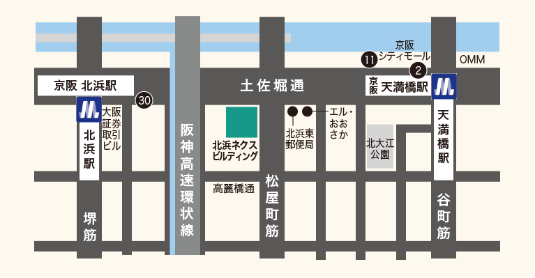 エニーズ鑑定株式会社 周辺地図画像